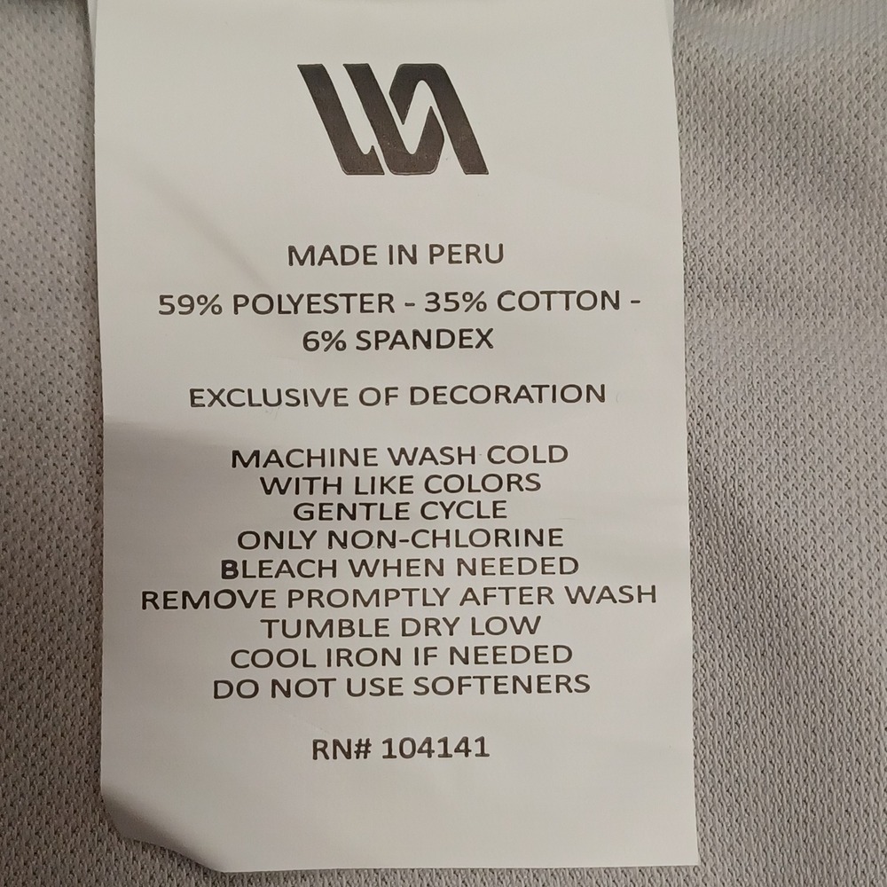 VRST Short Sleeve Button Up Mens M Light Grey SS Button Up Four-Way Stretch - Picture 9 of 12